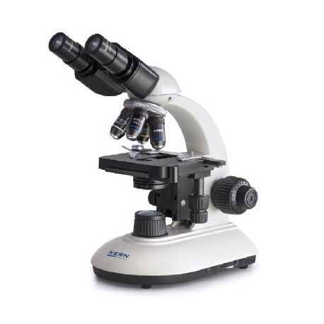 OBE 103 Durchlichtmikroskop (Akku) Binokular Achromat 4/10/40: WF10x18: 3W LED - Kern Waage