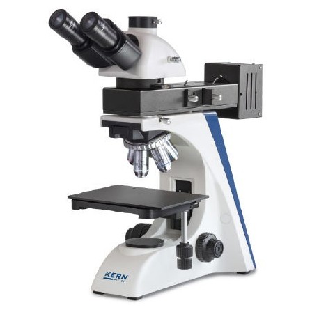OKN 177 Metallurgisches Mikroskop Binokular Inf Plan 5/10/20/40: WF10x18: 100W Hal (IL) - Kern Waage