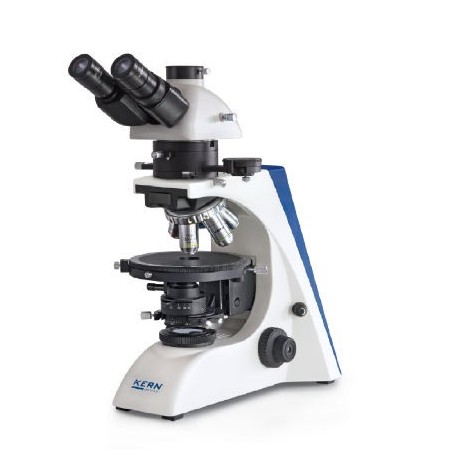 OPM 181 Polarisierendes Mikroskop Binokular Inf Plan 4/10/20/40: WF10x20: 20W Hal (TL) - Kern Waage