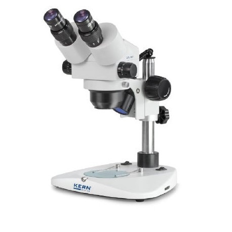 OZL 451 Stereo-Zoom Mikroskop Binokular (nur 220V) Greenough: 0,75-5,0x: HSWF10x23: 10W Hal - Kern Waage